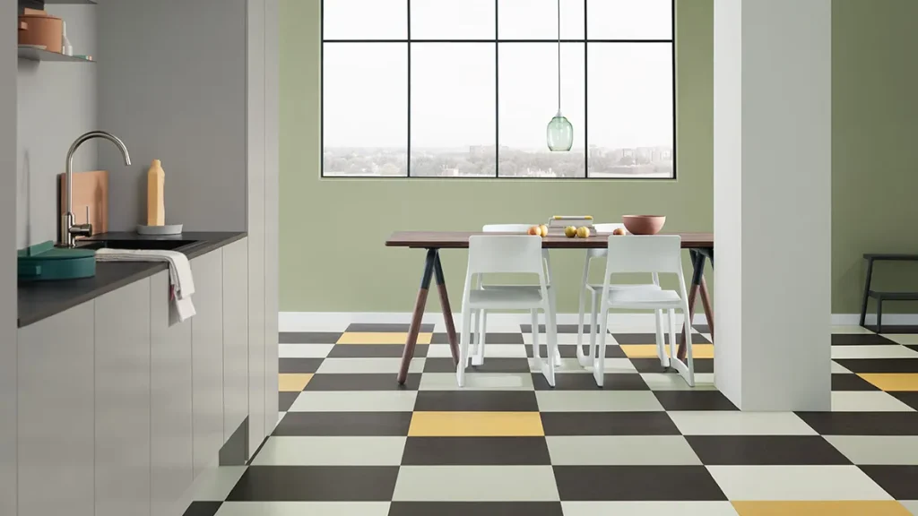 linoleum flooring
